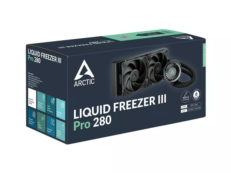 Arctic Liquid Freezer III Pro 280 - 製品詳細 | パソコンSHOPアーク