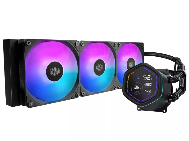 Cooler Master MasterLiquid Core Nex Digital 360 Black MasterLiquid