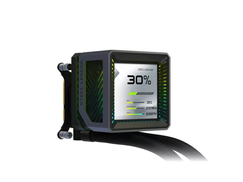 ASRock Steel Legend Dark 360 LCD Steel Legend - 製品詳細