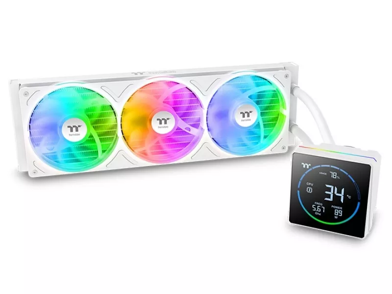 PC用ファン・クーラー Thermaltake TH360 V3 Liquid Cooler Thermaltake TH360-S V3 ARGB Sync Snow - 製品詳細 | パソコンSHOP