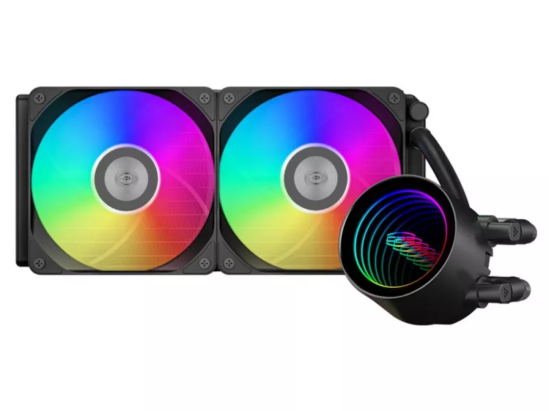 CPS(PC COOLER) DA240 V2 ARGB BK - 製品詳細 | パソコンSHOPアーク（ark）