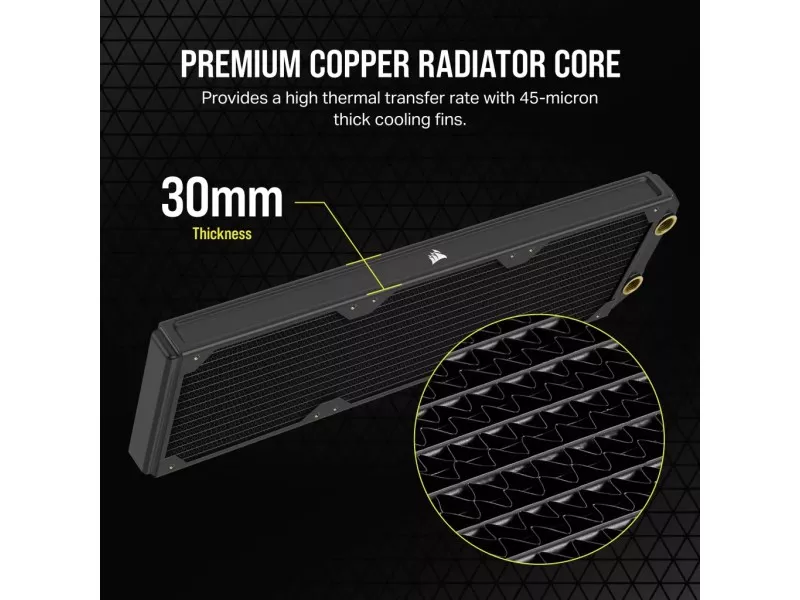 Corsair XR5 360 ラジエーター Amazon.com: CORSAIR Hydro X Series XR5 360mm Water Cooling