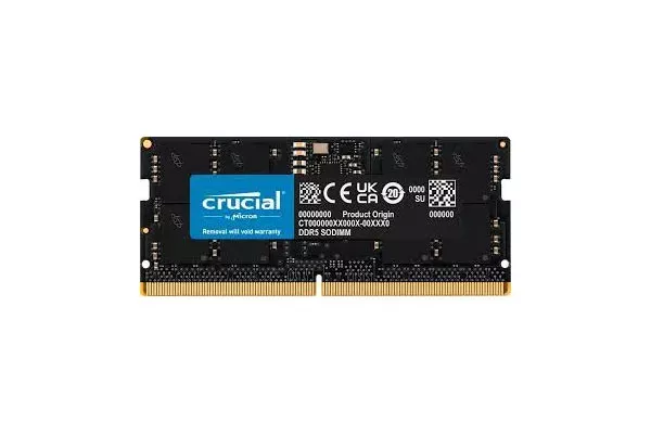 Crucial CT64G56C46S5 262pin SO-DIMM DDR5-5600 CL46-45-45 64GB 1.1
