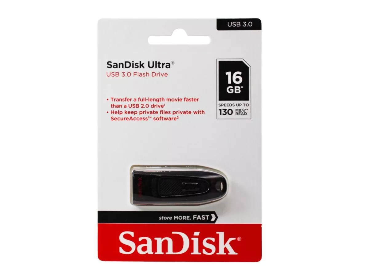 SanDisk SDCZ48-016G-U46 USBフラッシュメモリ 16GB [新品保証なし特価