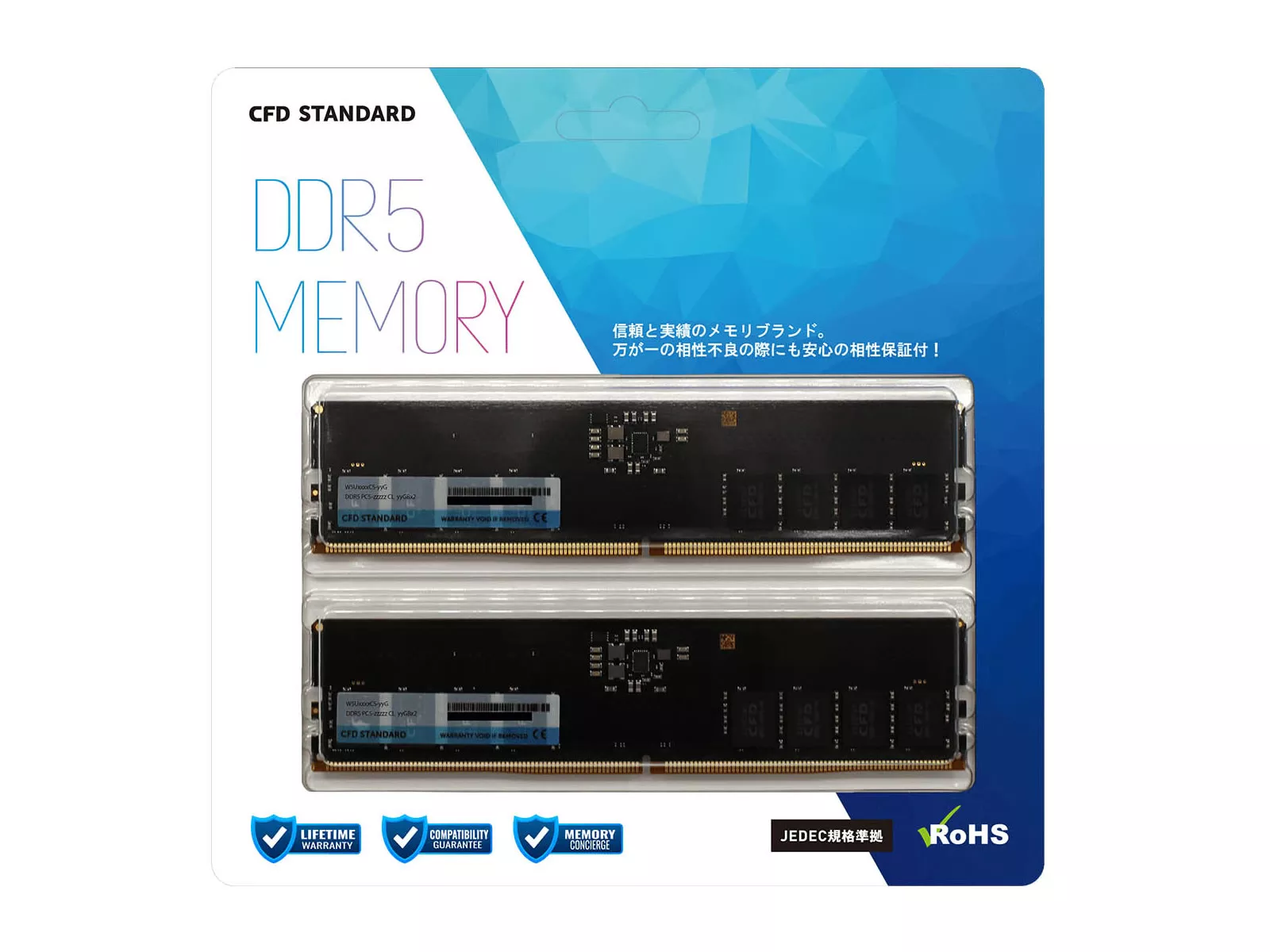 CFD W5U5600CS-32G CFD Standard 288pin DDR5-5600 CL46-45-45 64GB