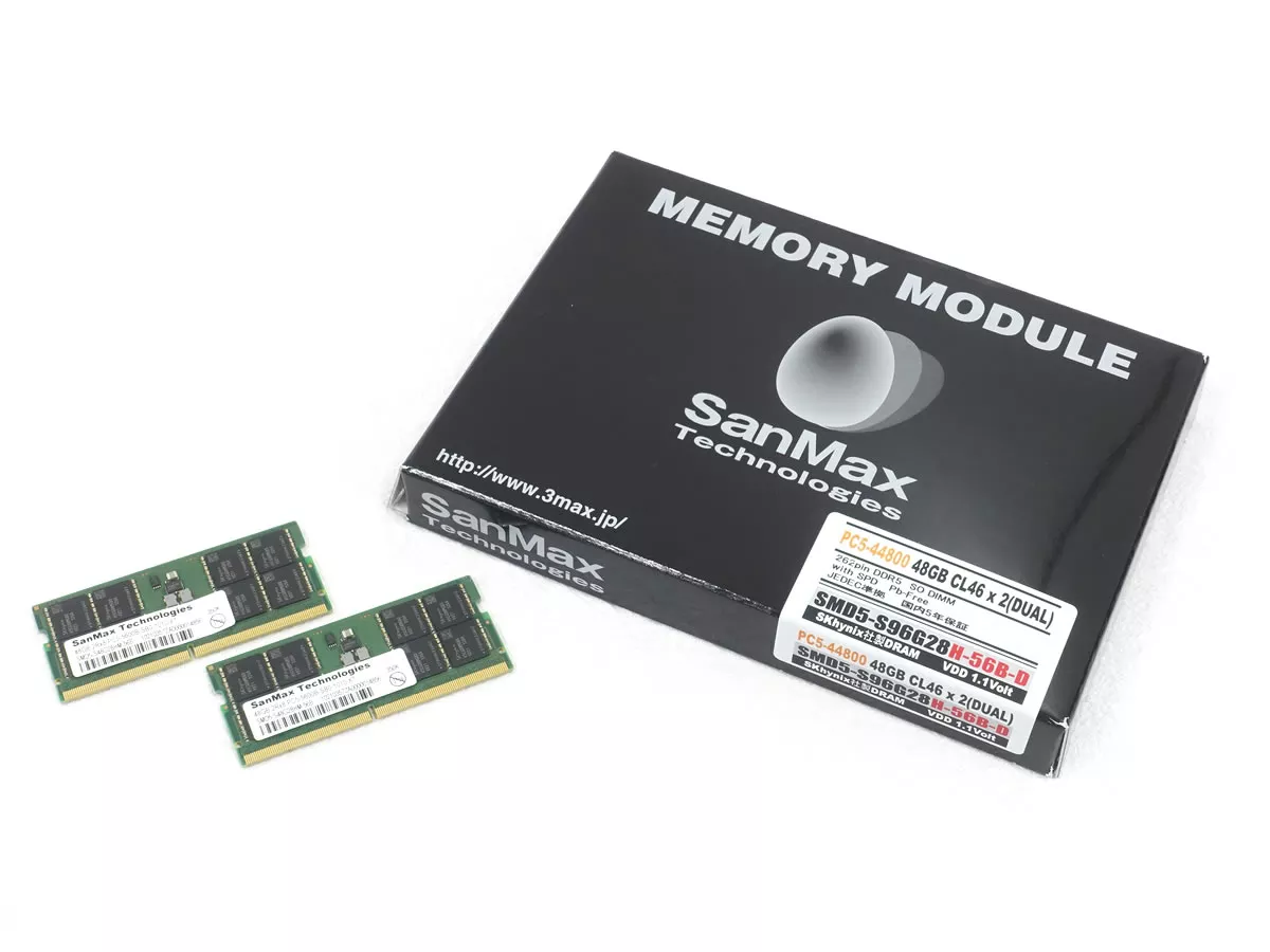 SanMax SMD5-S96G28H-56B-D SanMax DDR5 262pin SO-DIMM DDR5-5600