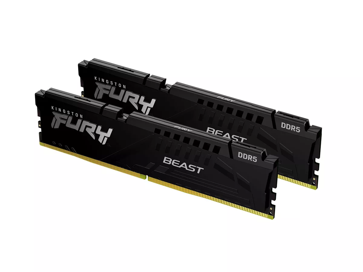 Kingston ddr5 4800MHz 32GB(16×2枚組) Kingston KF552C36BBEK2-64 FURY Beast DDR5 288pin DDR5-5200 CL36-40