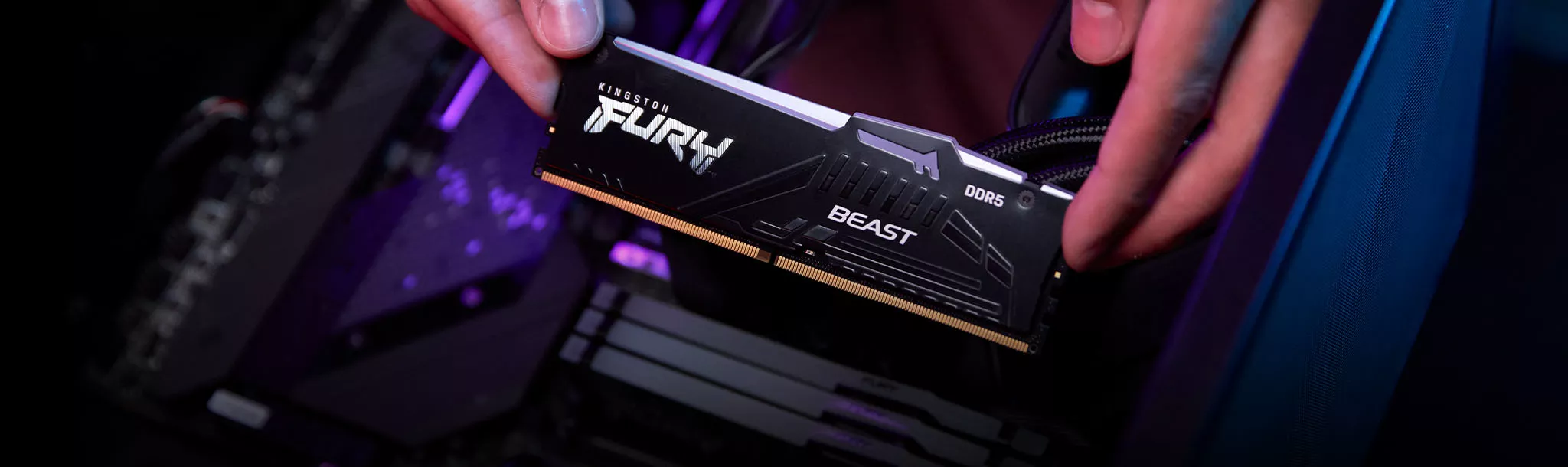 Kingston KF556C36BBEAK2-64 FURY Beast DDR5 RGB 288pin DDR5