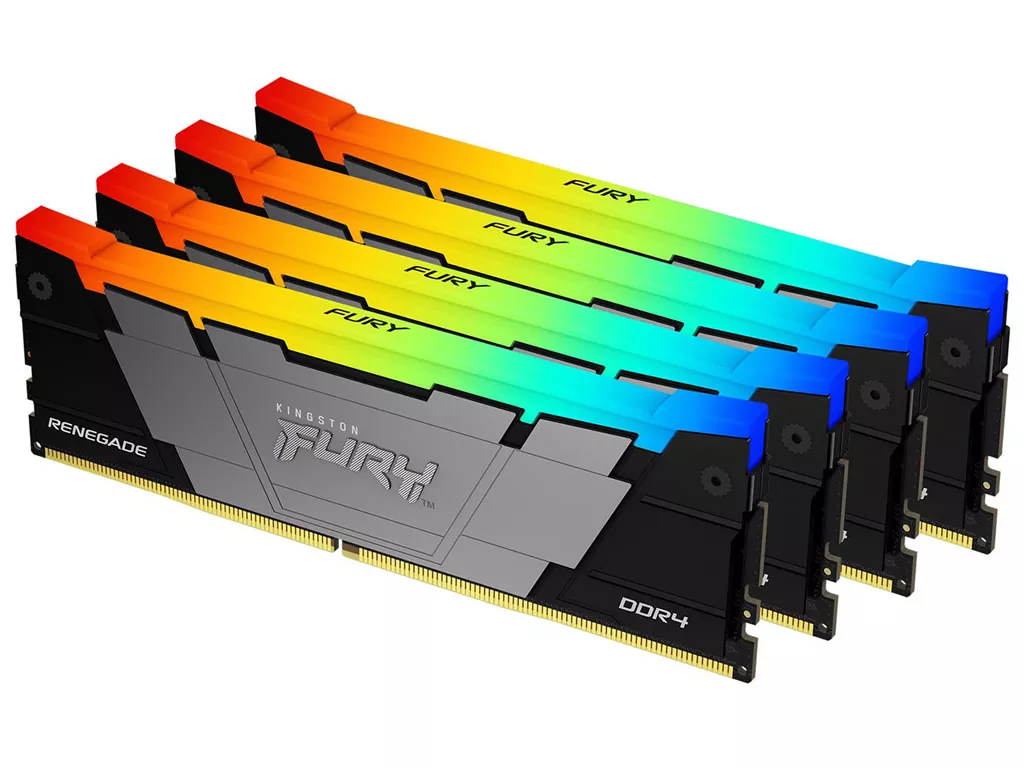 Kingston KF432C16RB2AK4/128 Renegade DDR4 RGB デスクトップ用