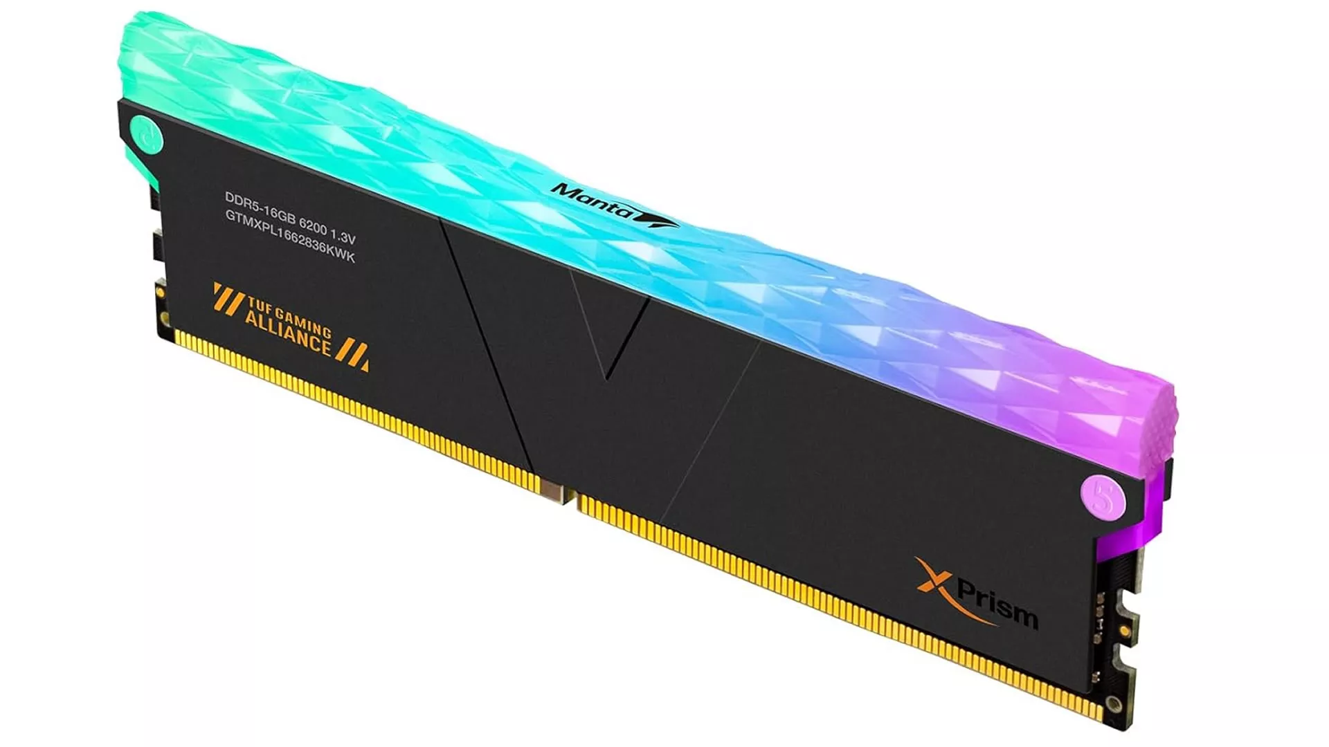 V-Color GTMXPL1664832KWK Manta XPrism RGB DDR5 288pin DDR5 V-Color GTMXPL1664832KWK Manta XPrism RGB DDR5 288pin DDR5