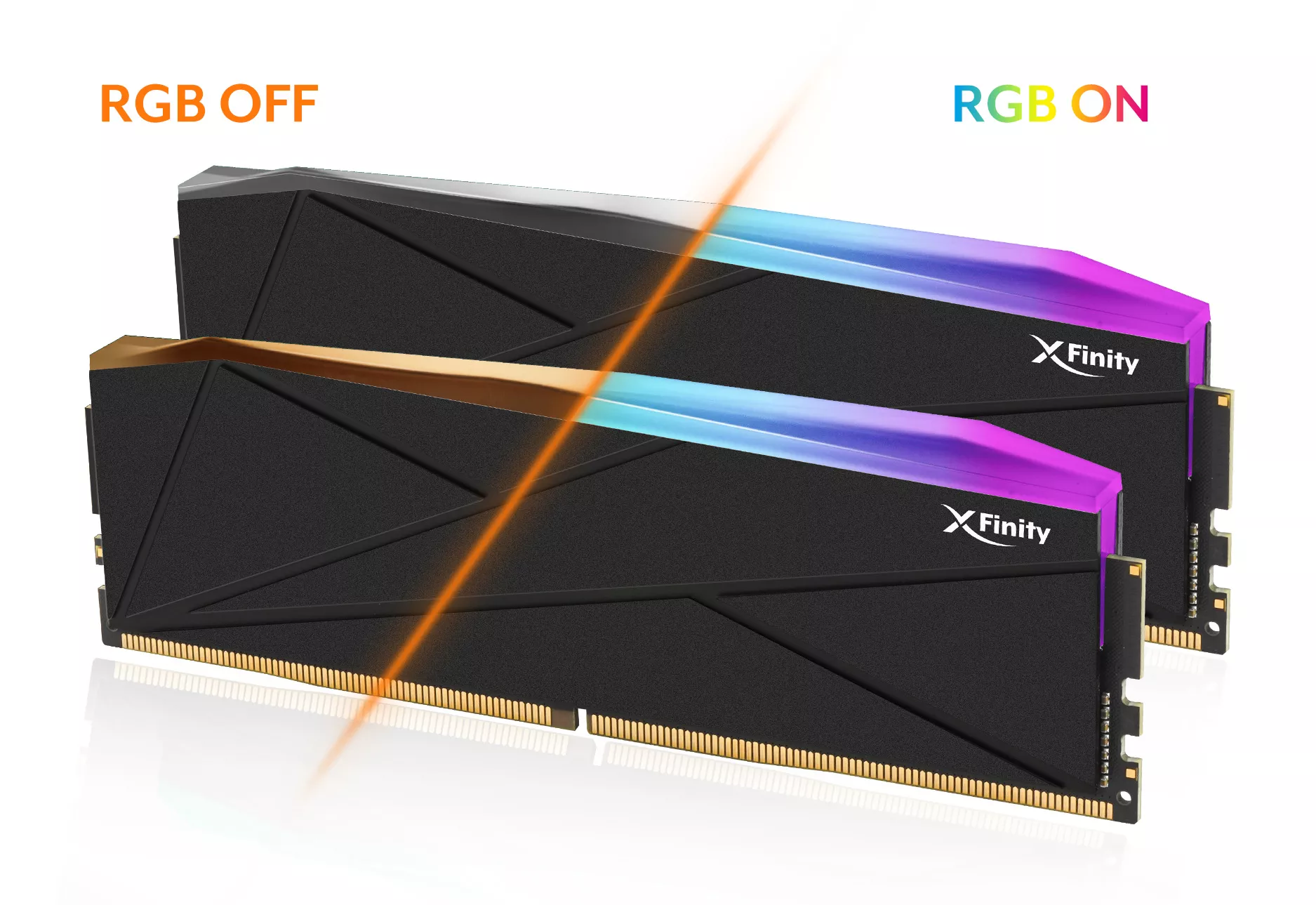 V-Color TMXFCL1682838KGK Manta XFinity RGB DDR5 288pin CU-DIMM