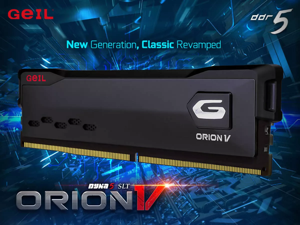 GeIL GVG532GB6000C38ADC ORION V 288pin DDR5-6000 CL38-40-40 GeIL GVG532GB6000C38ADC ORION V 288pin DDR5-6000 CL38-40-40