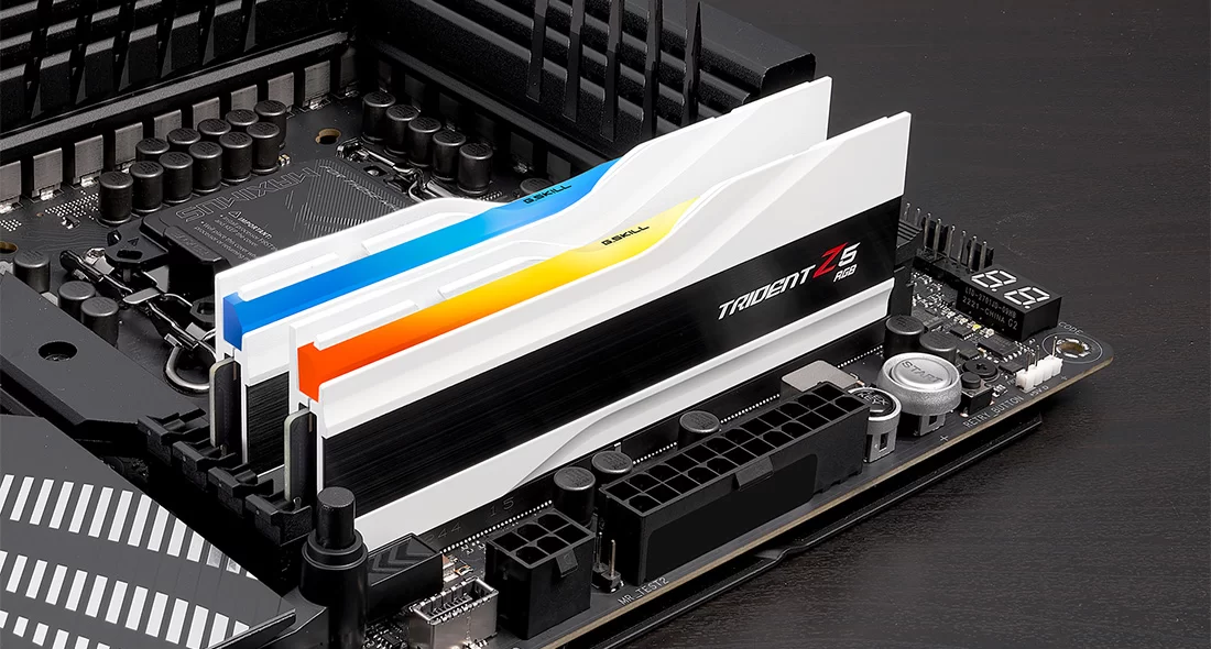G.Skill F5-8400J4052G24GX2-TZ5RW Trident Z5 RGB DDR5 288pin G.Skill F5-8400J4052G24GX2-TZ5RW Trident Z5 RGB DDR5 288pin