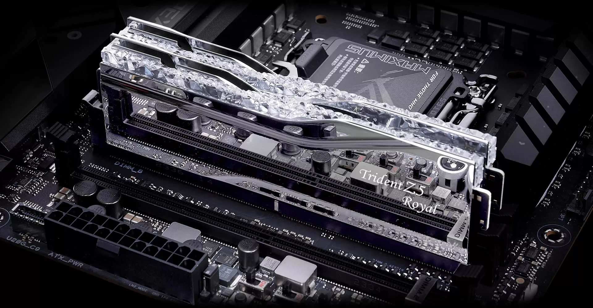 メモリー G.SKILL Silver F5-6400J3239F48GX2-TR5S G.Skill F5-6400J3239F48GX2-TR5S Trident Z5 Royal 288pin DDR5-6400