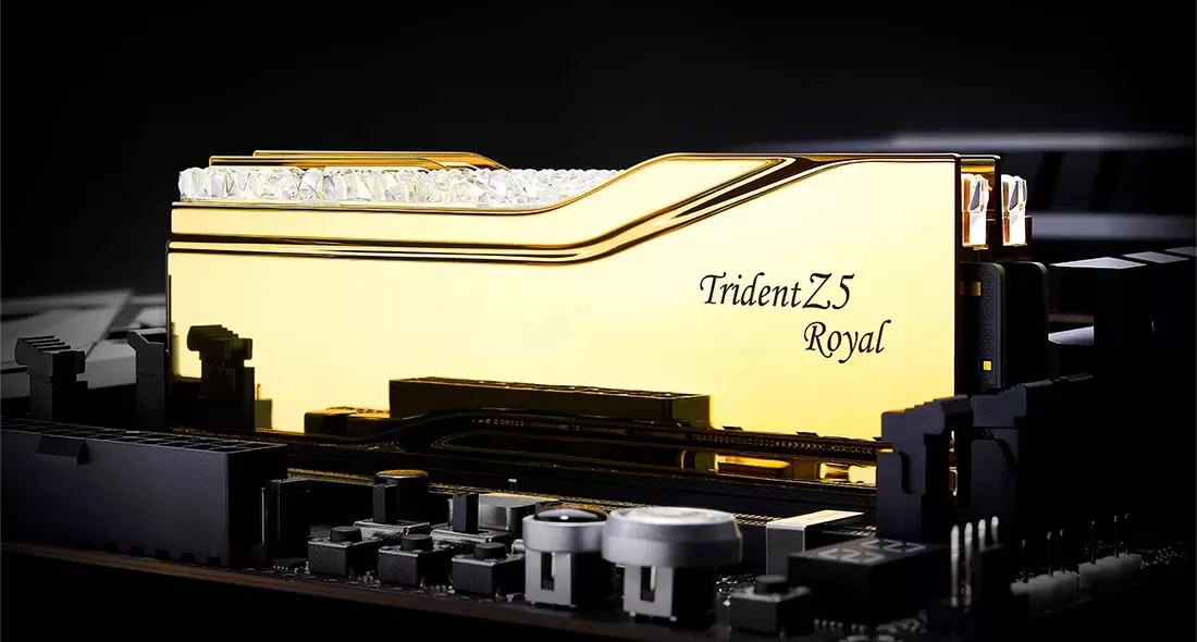 G.Skill F5-6400J3039G16GX2-TR5G Trident Z5 Royal 288pin DDR5
