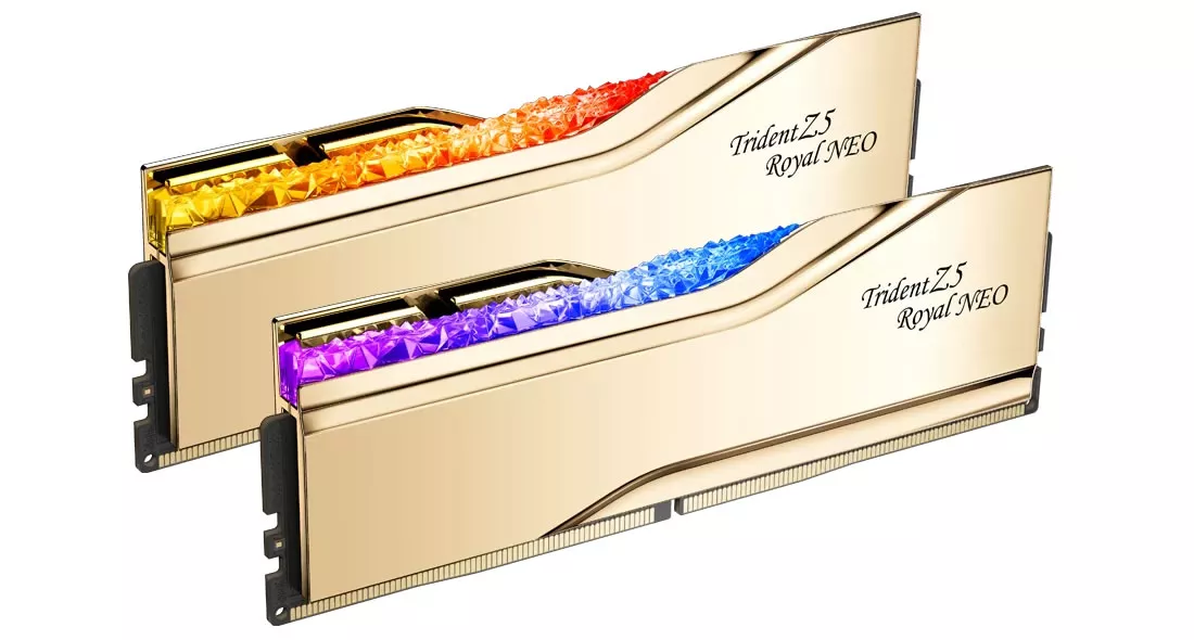 G.Skill F5-8000J3848H16GX2-TR5NG Trident Z5 Royal Neo 288pin DDR5