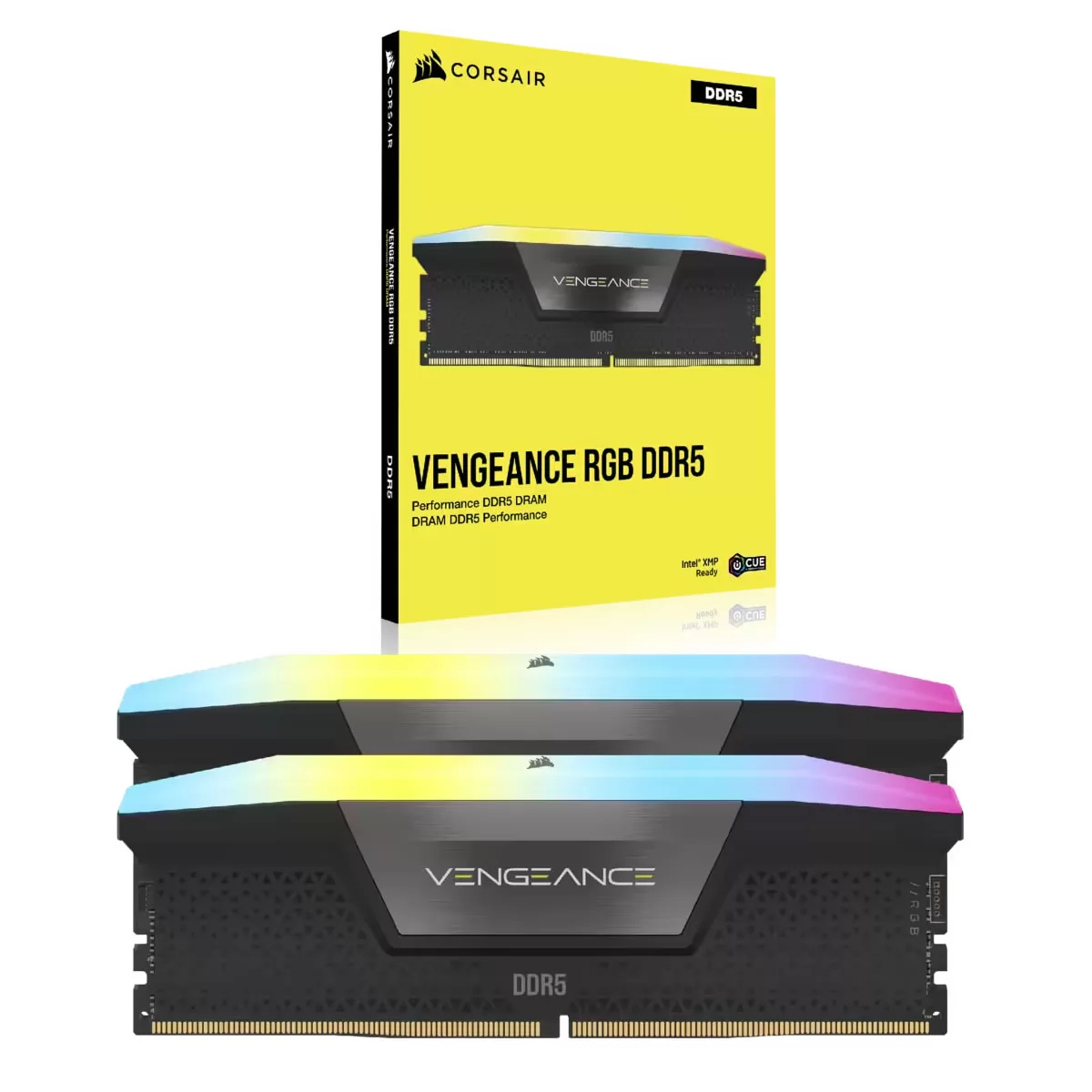 Corsair CMH64GX5M2B6000C40 VENGEANCE RGB DDR5 288pin DDR5 Corsair CMH64GX5M2B6000C40 VENGEANCE RGB DDR5 288pin DDR5
