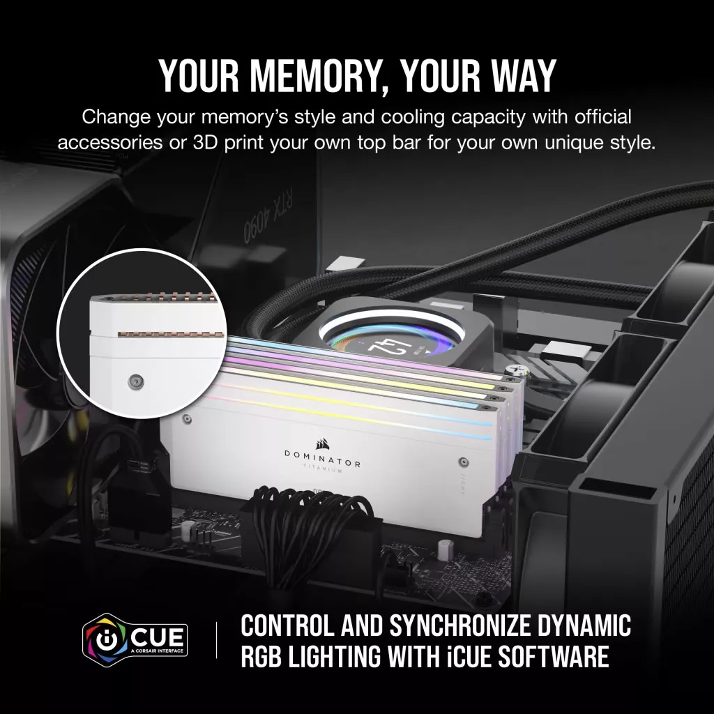 Corsair CMP96GX5M2B6400C32W DOMINATOR TITANIUM RGB DDR5 288pin 