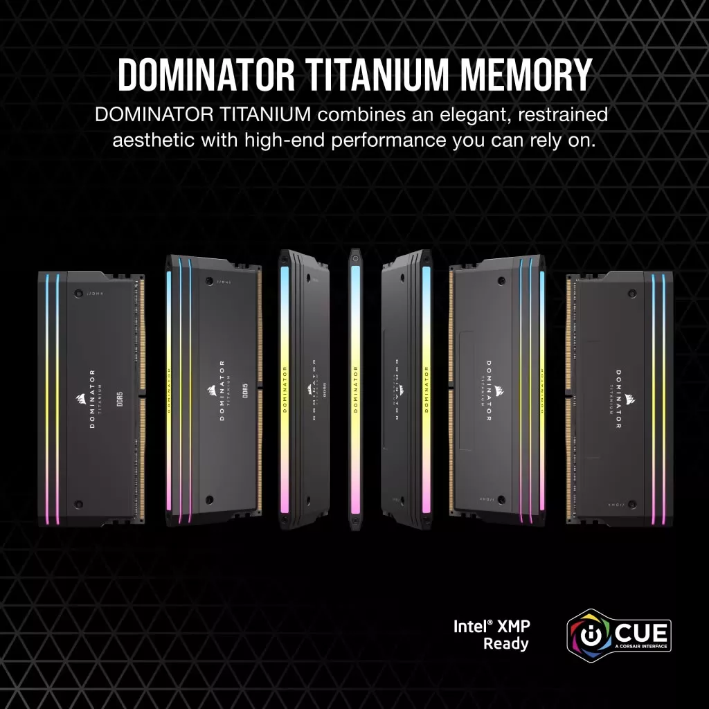 Corsair CMP64GX5M2B6000C30 DOMINATOR TITANIUM RGB DDR5 288pin DDR5