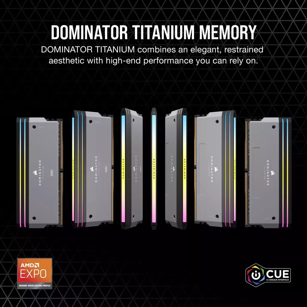 メモリー Corsair CMP32GX5M2B6000Z30 16GB x2 Corsair CMP32GX5M2B6000Z30 DOMINATOR TITANIUM RGB DDR5