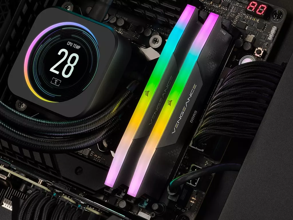 Corsair CMH32GX5M2B6400Z36 VENGEANCE RGB DDR5 288pin DDR5-6400