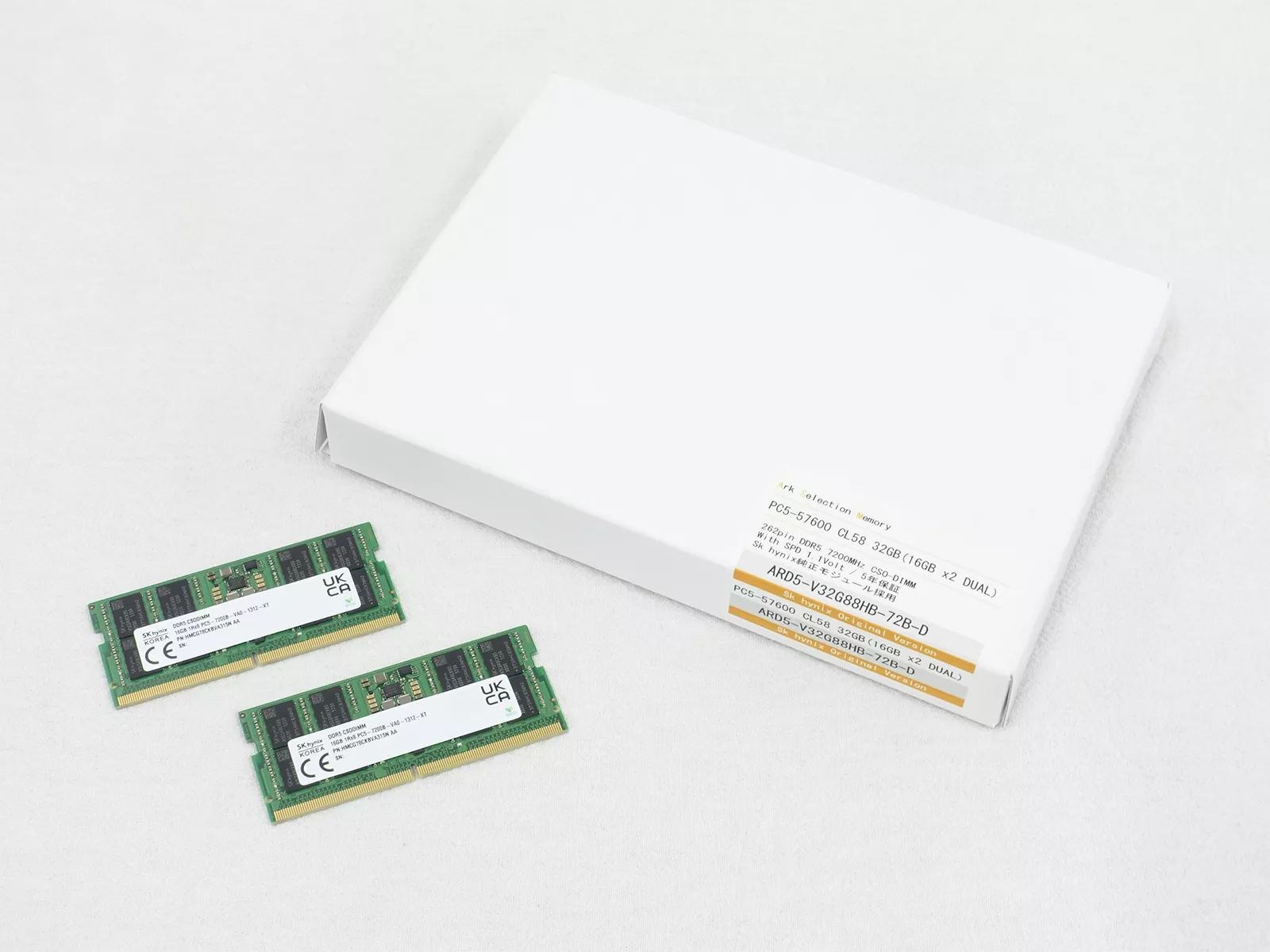 ARK ARD5-V32G88HB-72B-D「SKhynix Edition」 Ark Selection Memory