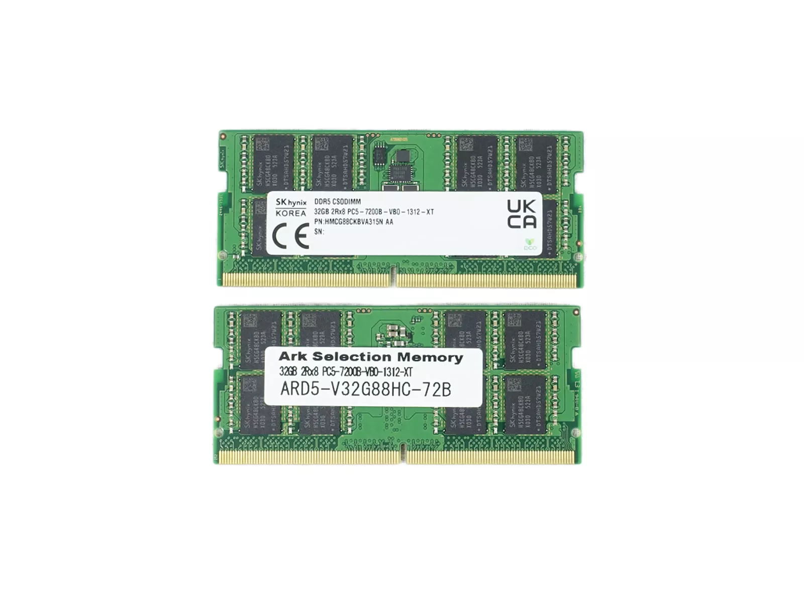 ark決済用 ARK ARD5-V64G88HB-72B-D「SKhynix Edition」 Ark Selection Memory