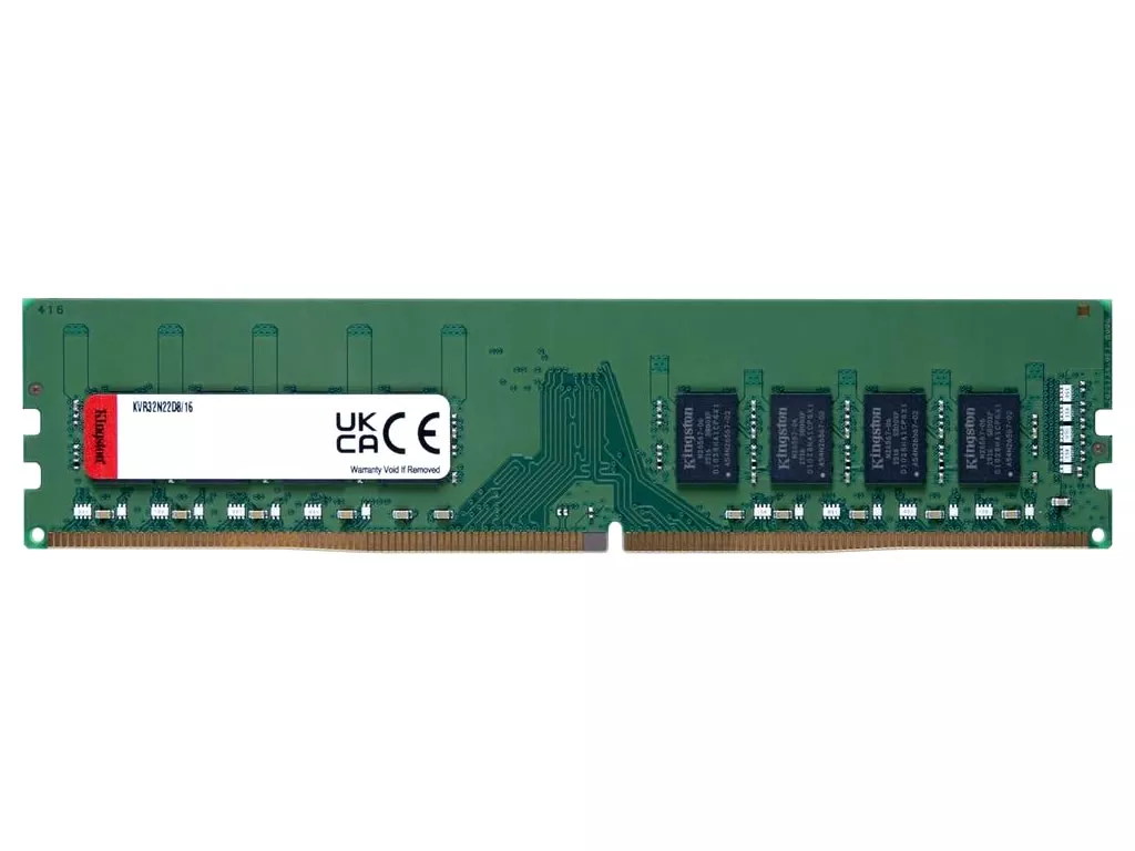 Kingston KVR32N22D8/16 ValueRAM 288pin DDR4-3200 CL22 16GB(16GBx1