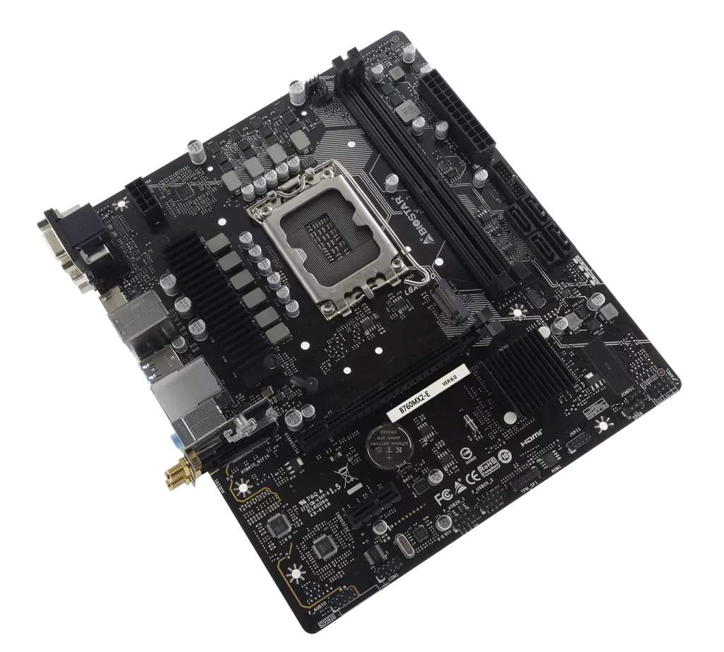 BIOSTAR B760MX2-E インテル 700シリーズ LGA1700対応 intel