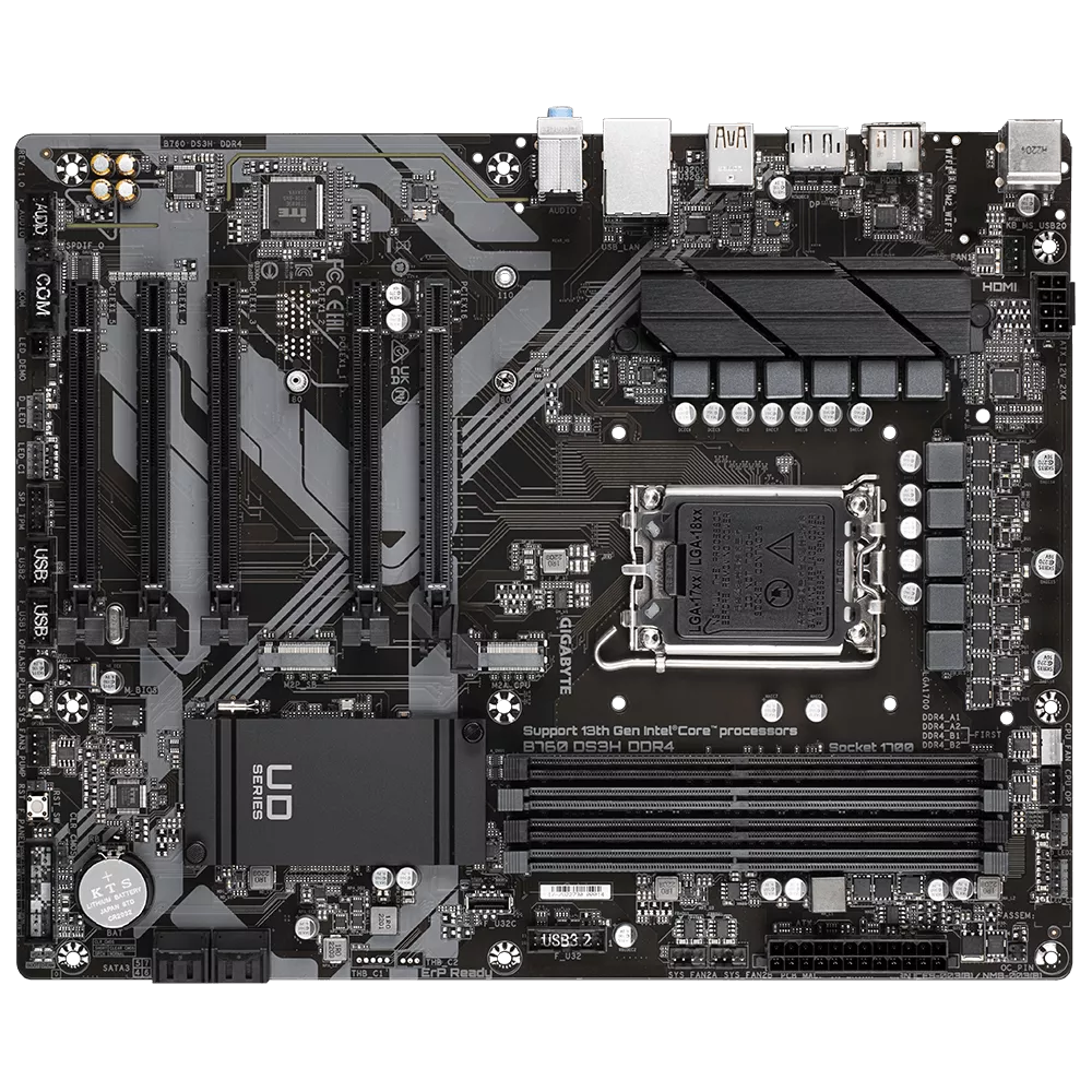 GIGABYTE B760 DS3H DDR4 (rev. 1.0) インテル 700シリーズ GIGABYTE B760 DS3H DDR4 (rev. 1.0) インテル 700シリーズ