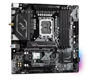 ASRock B660M Pro RS/ax インテル 600シリーズ LGA1700対応 intel B660