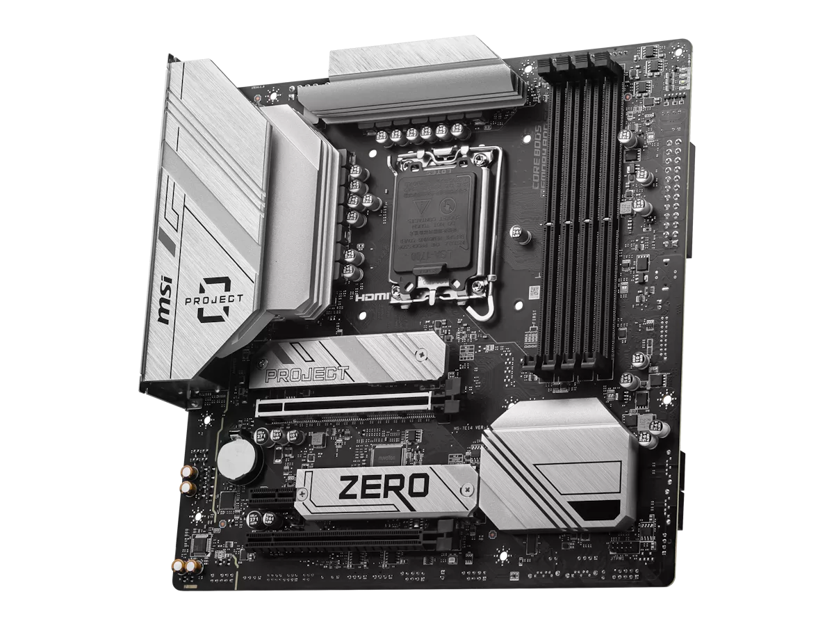 注目ショップ・ブランドのギフト ZERO PROJECT B760M MSI インテル LGA1700対応 700シリーズ アメコミ
