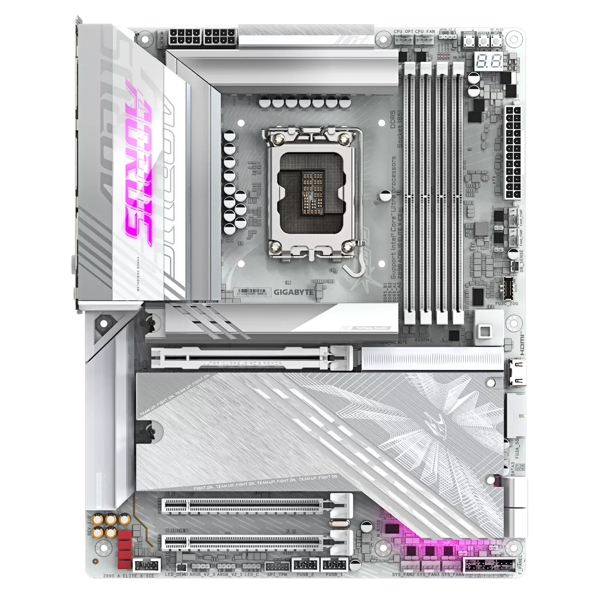 Intel 265KF + Z890 AORUS ELITE X ICE セット セット商品（intel + GIGABYTE） Core Ultra 7 265K + GIGABYTE Z890