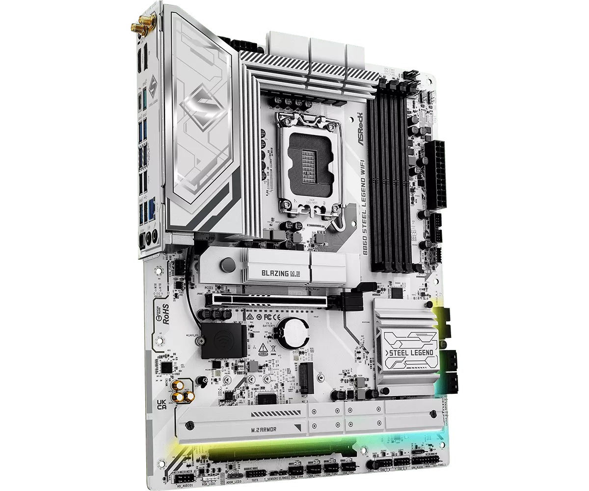 ASRock B860 Steel Legend WiFi インテル 800シリーズ LGA1851