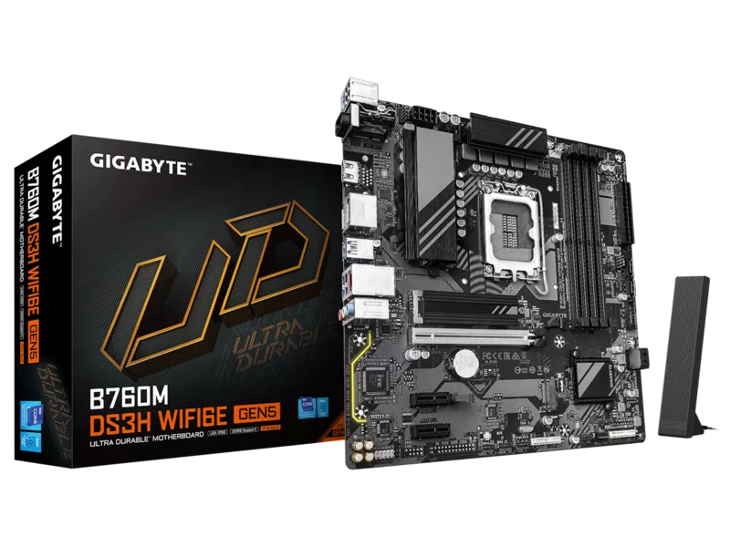 B760M DS3H WIFI6E GEN5の商品メイン画像