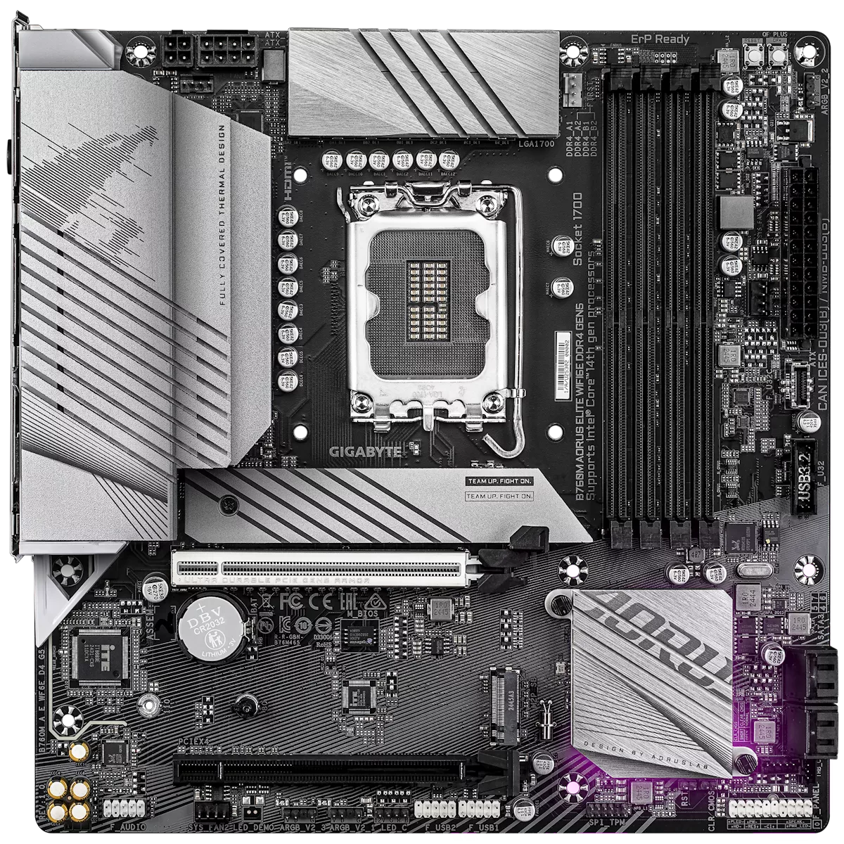 GIGABYTE B760M AORUS ELITE WIFI6E DDR4 GEN5 インテル 700
