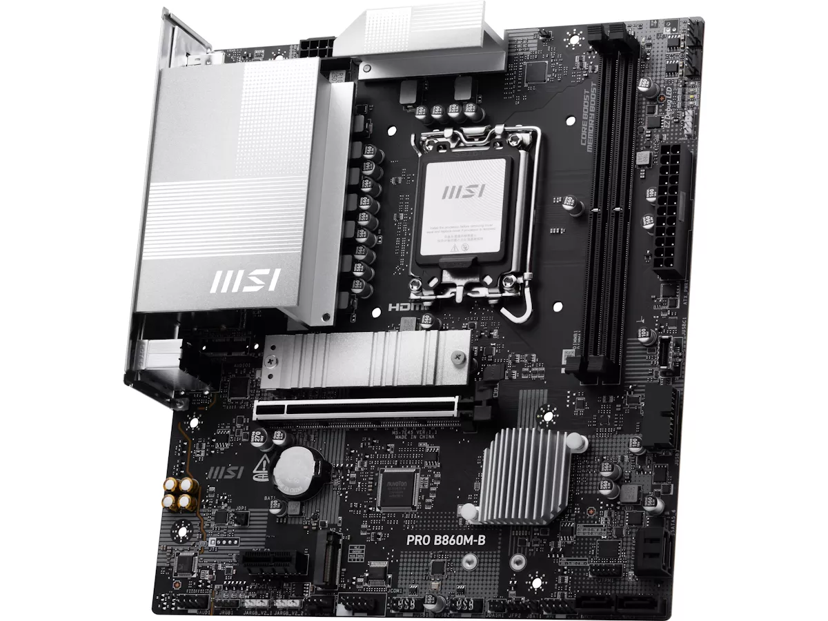 MSI PRO B860M-B インテル 800シリーズ LGA1851対応 intel B860チップ