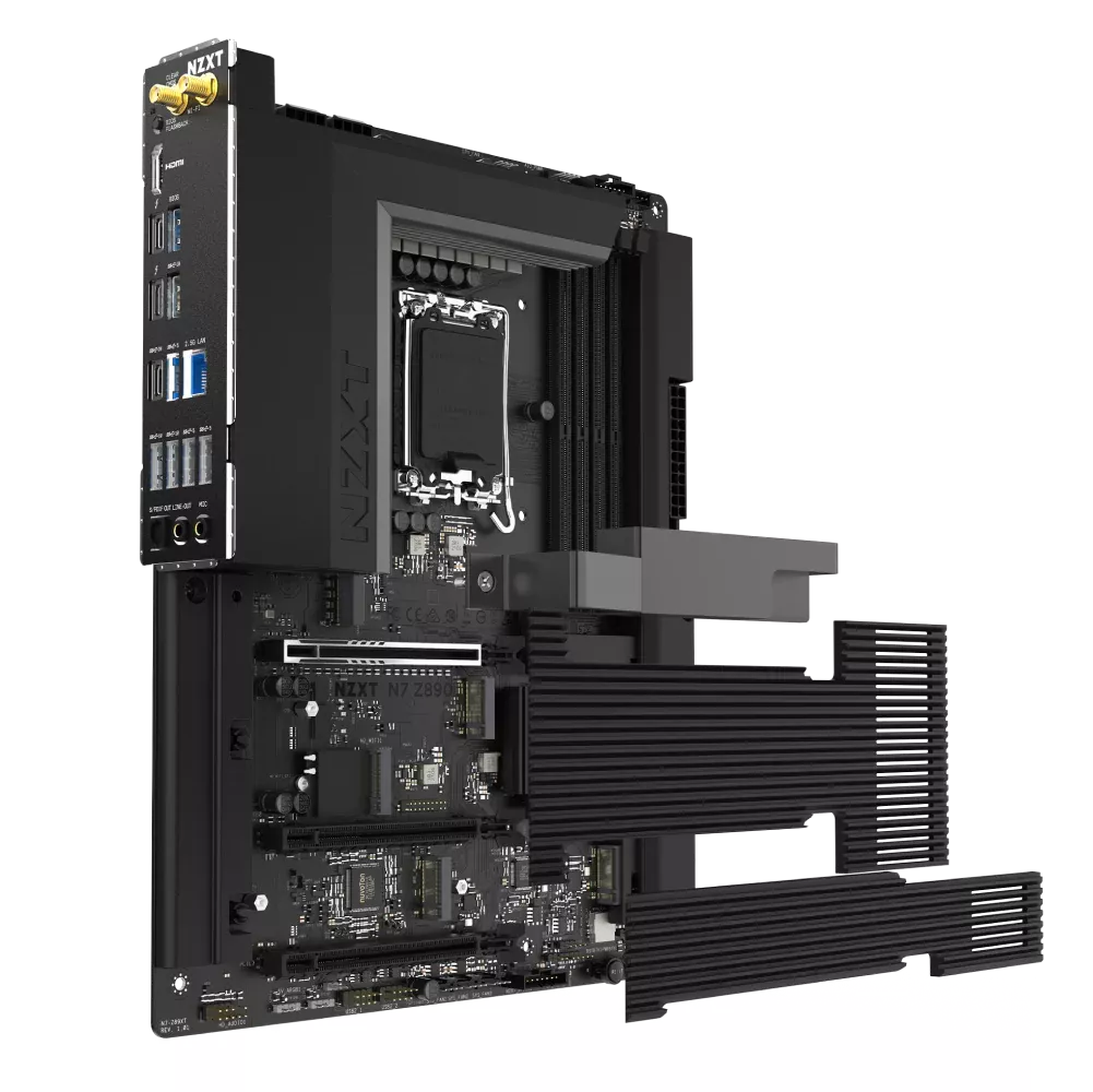 NZXT N7 Z890 Black インテル 800シリーズ LGA1851対応 intel Z890