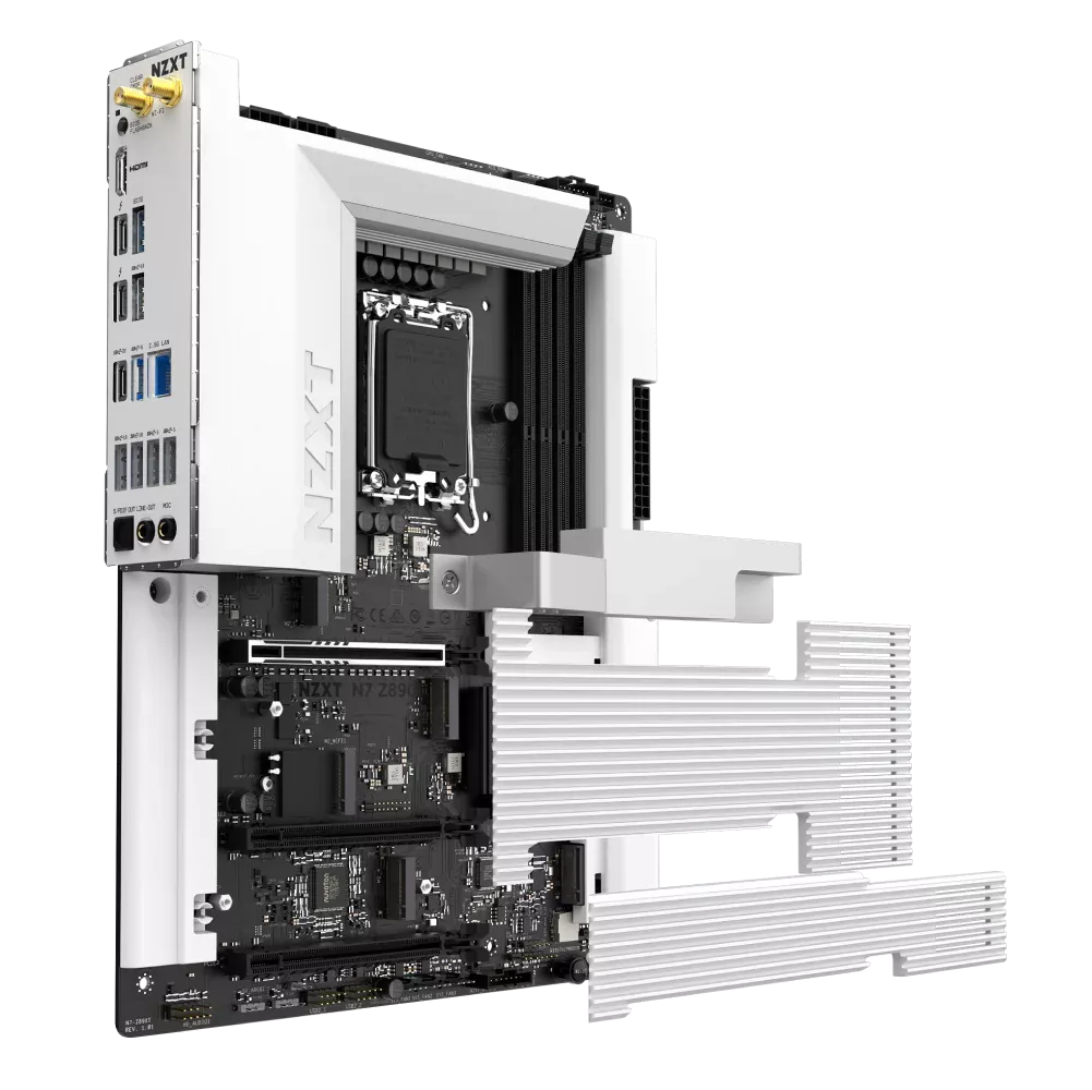 NZXT N7 Z890 White インテル 800シリーズ LGA1851対応 intel Z890