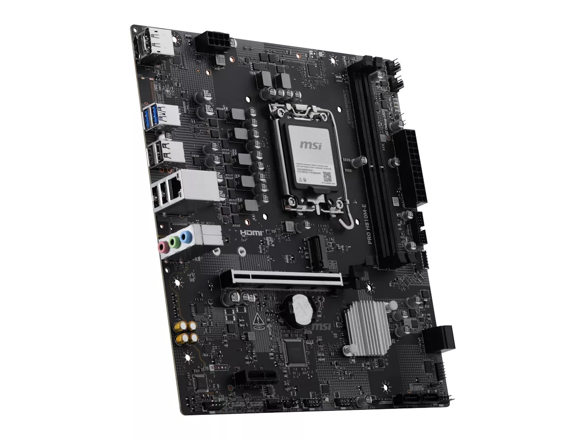 MSI PRO H810M-E インテル 800シリーズ LGA1851対応 intel H810チップ