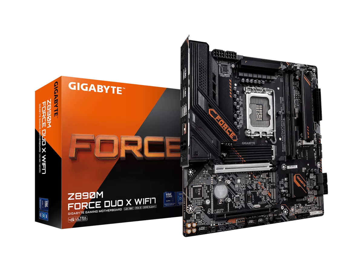 GIGABYTE Z890M FORCE DUO X WIFI7 インテル 800シリーズ LGA1851対応