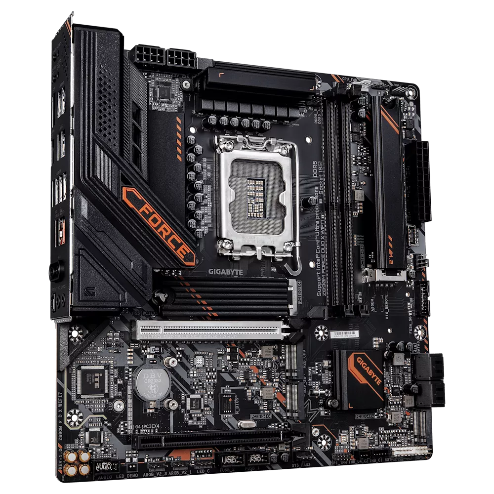 GIGABYTE Z890M FORCE DUO X WIFI7 インテル 800シリーズ LGA1851対応