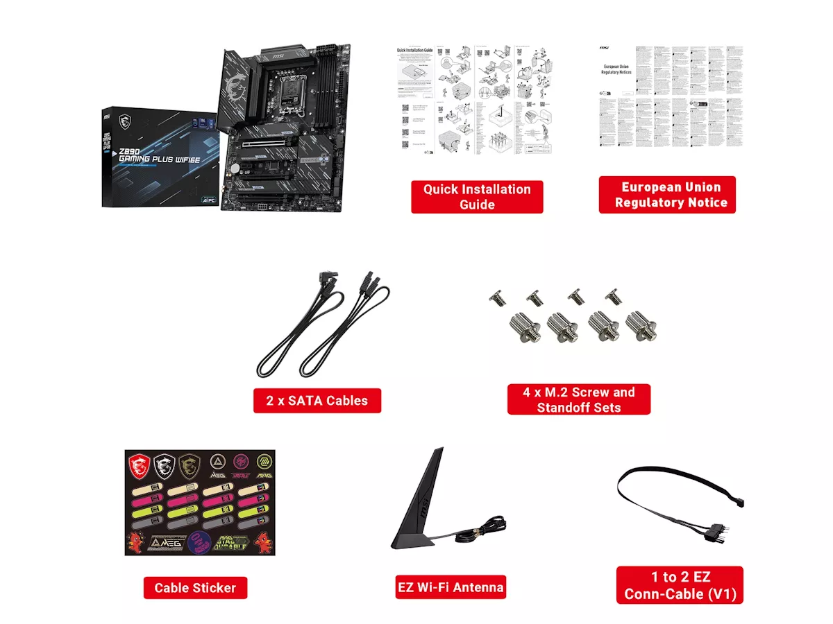 MSI Z890 GAMING PLUS WIFI6E インテル 800シリーズ LGA1851対応 intel