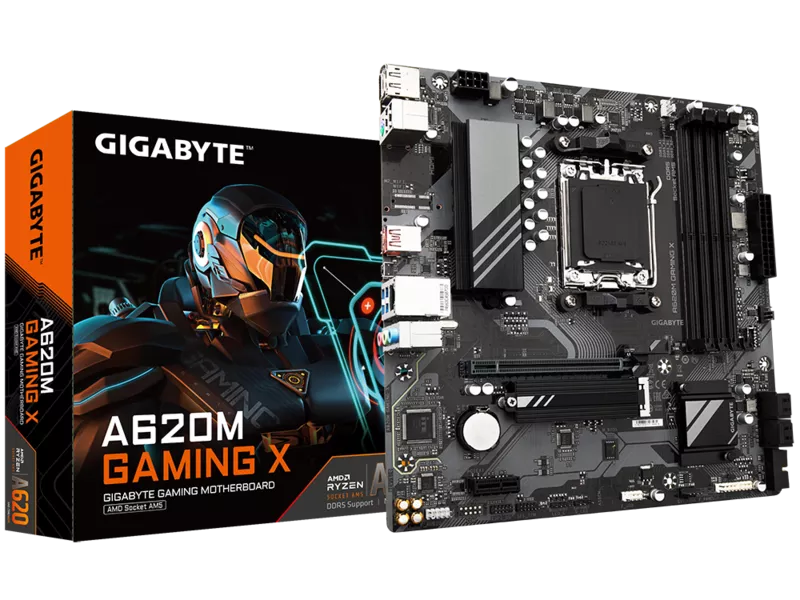AMD A620を採用したSocket AM5 MicroATXマザーボード 「GIGABYTE