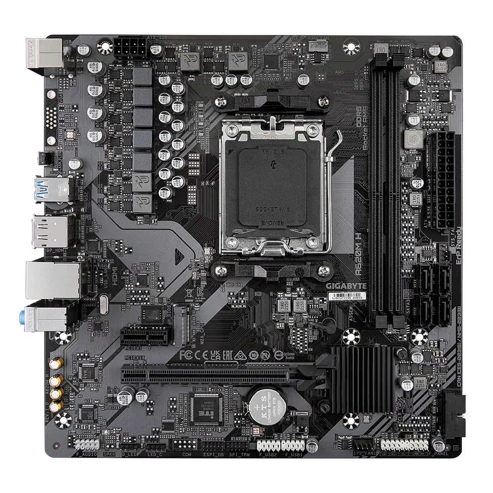GIGABYTE B650M DS3H (rev. 1.0) Socket AM5対応 AMD B650 チップセット搭載MicroATXマザーボード