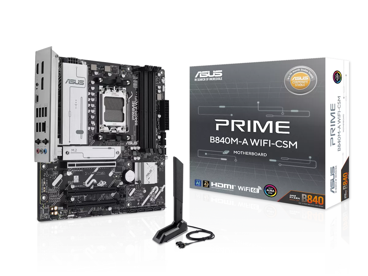 ASUS PRIME B840M-A WIFI-CSM AMD 800シリーズ Socket AM5対応