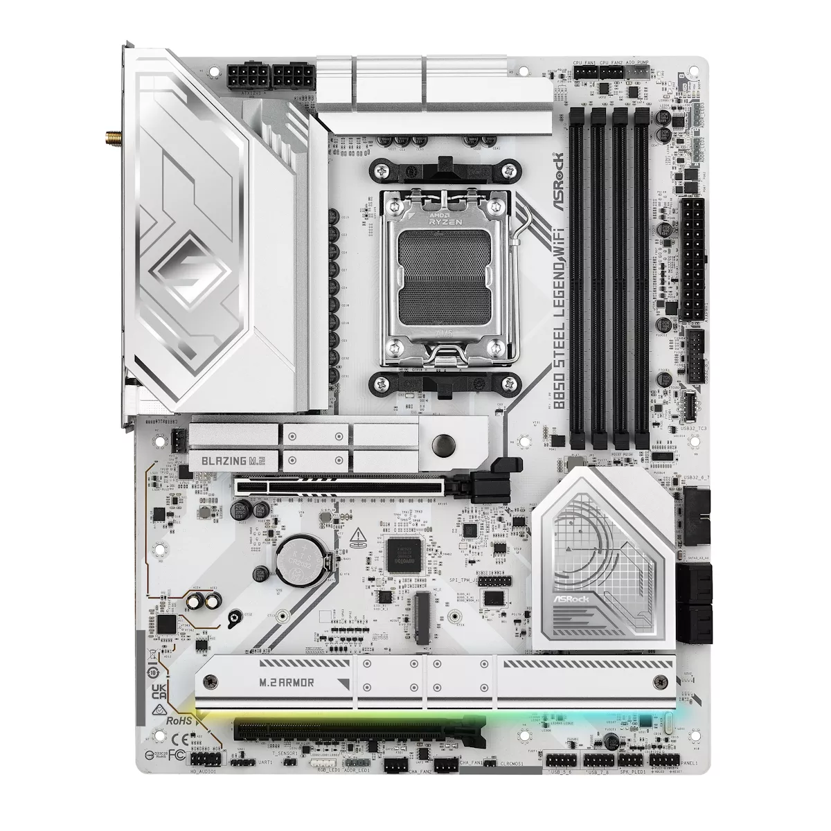 ASRock B850 Steel Legend WiFi AMD 800シリーズ Socket AM5対応