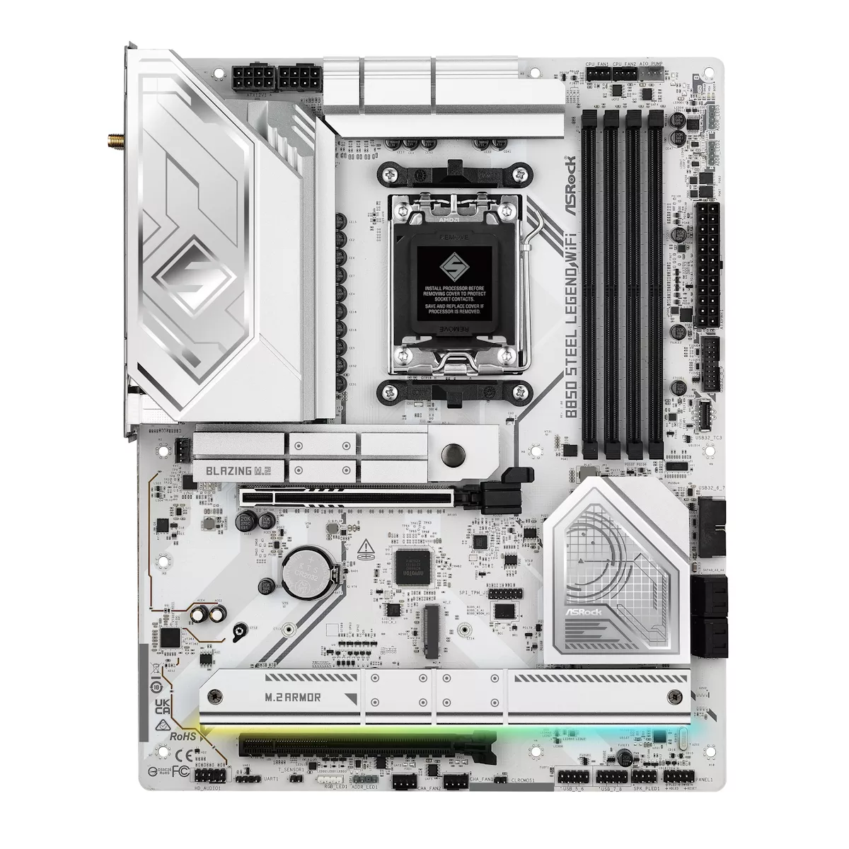 ASRock B850 Steel Legend WiFi AMD 800シリーズ Socket AM5対応