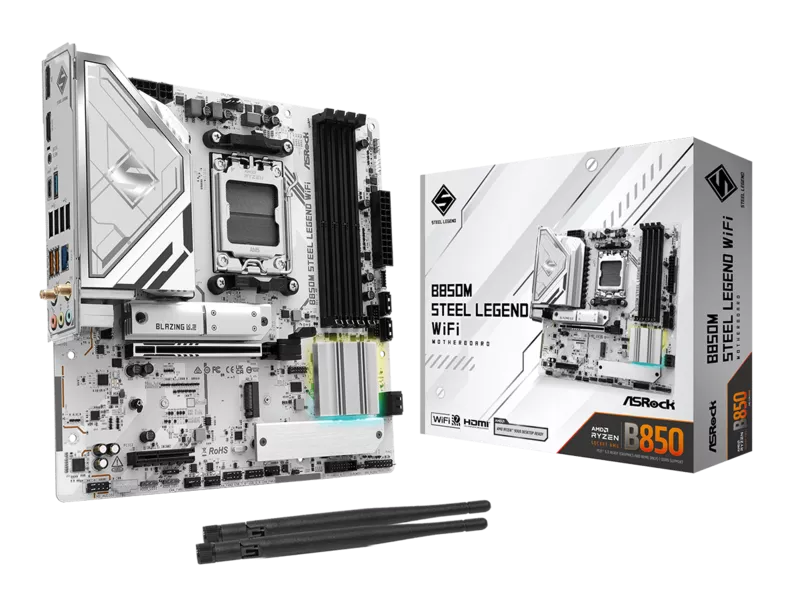 B850M Steel Legend WiFiの商品メイン画像