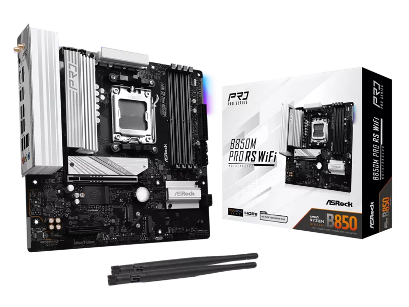 B850M Pro RS WiFiの商品メイン画像